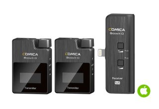 Comica BoomX-D MI2 - bezdrtov mikroport pre iPhone a iOS iPad (tablety)
