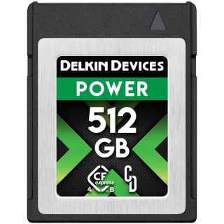 Delkin Devices 512GB POWER 4.0 CFexpress Type B