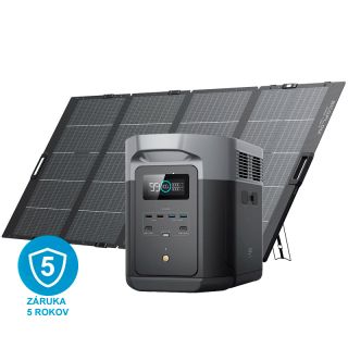 EcoFlow DELTA 2 Max Solar Generator (PV400W)