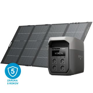 EcoFlow DELTA 3 Max. Solar Generator (PV400W)