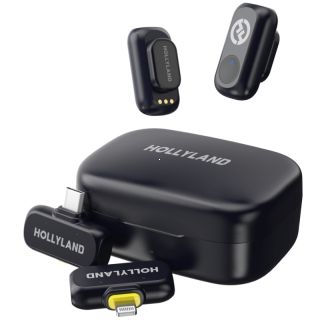 Hollyland LARK A1 Combo with USB-C RX + Lightning RX + Charging Case