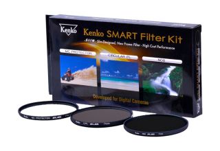 KENKO Smart Filter 3-Kit Protector/CPL/ND8 43mm