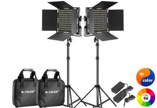 LED svetlá 2 x 660 Bi-color Kit CRI >96