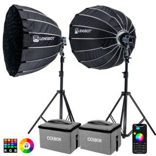 2x LENSBOT GL60RGB LED kit