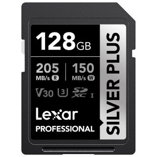Lexar Professional SILVER PLUS SDXC R205/W150 (V30) 128GB