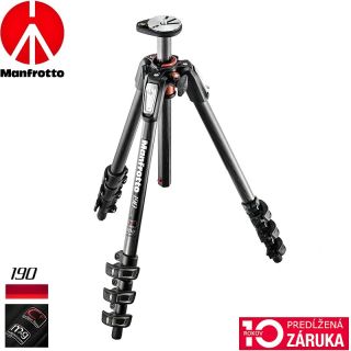 Manfrotto MT190CXPRO4, statv karbnov 4 sekcie