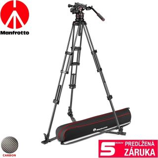 Videostatv Manfrotto Nitrotech 612 CARBON Twin GS do 12 kg (MVK612TWINGC)