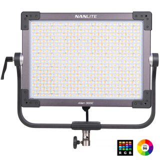 NANLITE Alien 300C RGB LED panel + Softbox