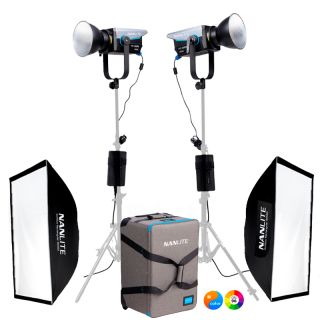 Nanlite FC-500B 2-Light Trolley Case Kit