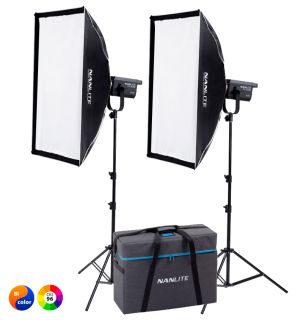 Nanlite FS-200B 2 light kit Bi-Color