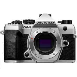 OM System OM-5 Mark II telo, strieborn�