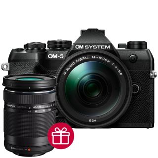 OM System OM-5 Mark II + M.ZD 14-150mm F4-5.6 II, �ierny kit