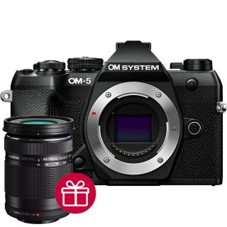 OM System OM-5 Mark II telo, �ierny
