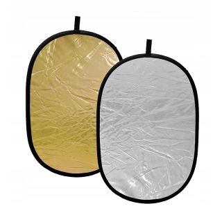 Odrazn doska 100 x 150 cm  2v1 zlat /strieborn