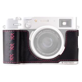PGYTECH Leather Camera Case FUJIFILM X100VI Midnight Black