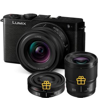 Panasonic Lumix S9 ierny + S 18-40mm f/4.5-6.3