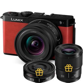 Panasonic Lumix S9 erven + S 18-40mm f/4.5-6.3