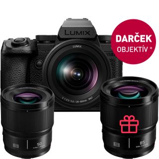 PANASONIC LUMIX DC-S5IIX + 20-60 mm + 50 mm f1,8