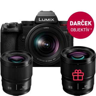 PANASONIC LUMIX DC-S5II + 20-60 mm + 50 mm f1,8