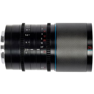 SIRUI 75mm T2,9 Anamorphic Saturn 1,6x Carbon Fiber (Neutral Flare)