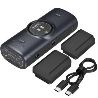 SmallRig 5696 nab�jacie puzdro + 2 bat�rie NP-FZ100