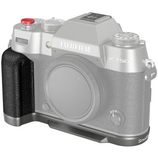 SMALLRIG 4712 Silicone L-Shape Handle Fujifilm X-T50 Charcoal Silver