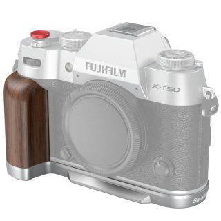 SMALLRIG 4735 Wooden L-Shape Grip Fujifilm X-T50 Silver