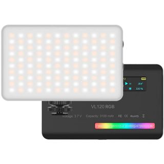 Ulanzi VL120 New RGB led svetlo 2500-9000K s film. efektami