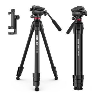 Ulanzi Videostatv Fluid head do 3 kg + driak Smartfnu