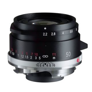 Voigtlander 50mm f/2.2 Color-Skopar VM Black
