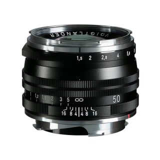 Voigtlander Nokton 50mm f/1.5 Aspherical Vintage Line VM II black