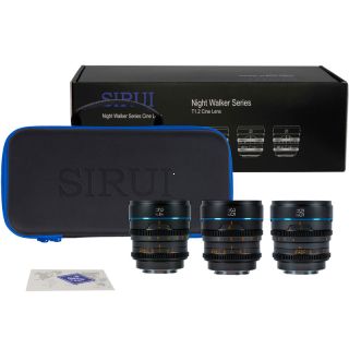SIRUI Cine Nightwalker S35 Kit 24/35/55mm T1.2 pre Fujifilm X.