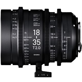 SIGMA CINE 18-35mm T2 F/VE METRIC pre Sony E